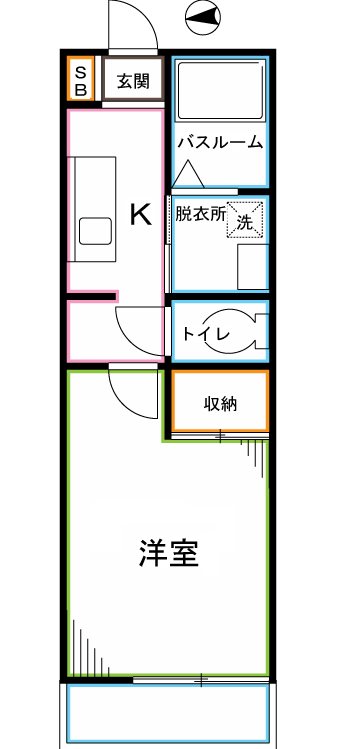 WELLDENCE国分寺 間取り