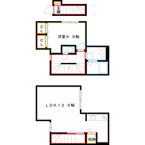 ミハス三鷹の森 間取り