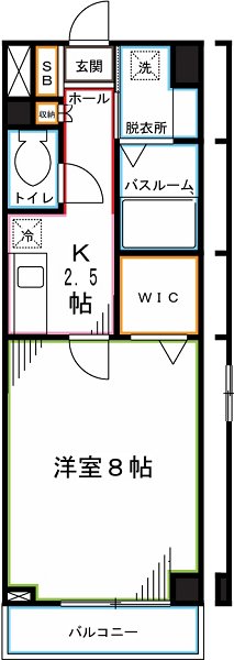 グラン　クレシア  間取り