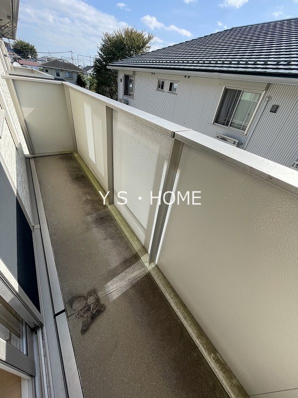 クレールＢ ベランダ