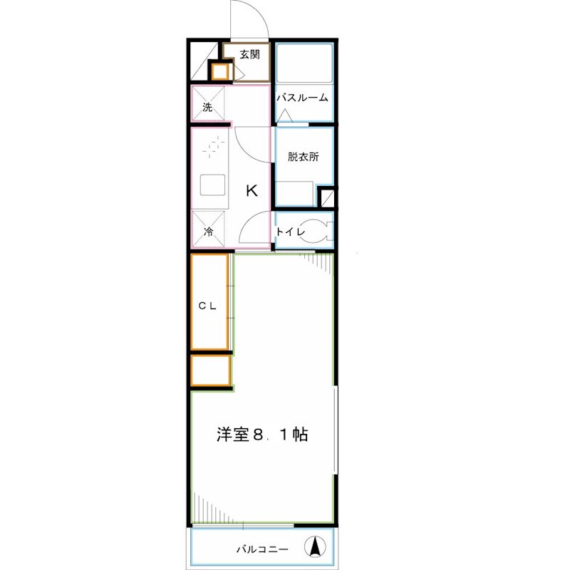 リブリ・グランベール 間取り