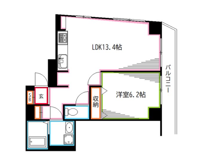 ミリアレジデンス高円寺 間取り
