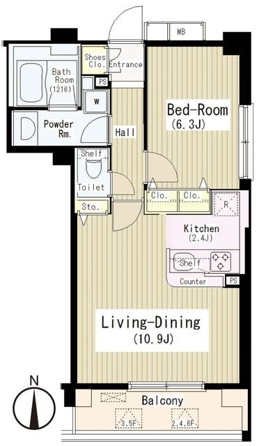 クラッサ中野 間取り