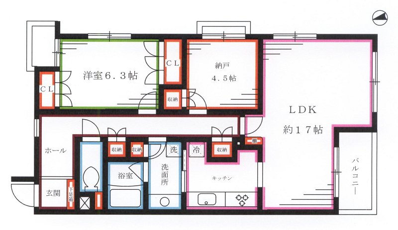 スクエア高円寺 間取り