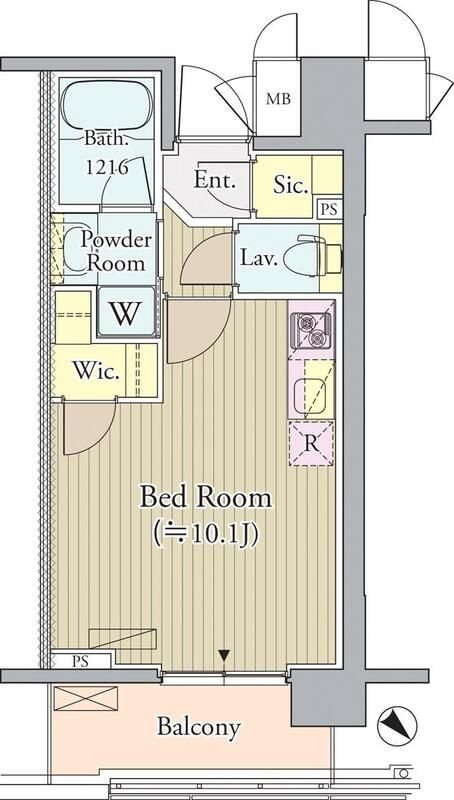 PRIME URBAN 東中野 COURT 間取り