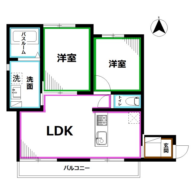 mi_casa(ミ・カーサ) 間取り
