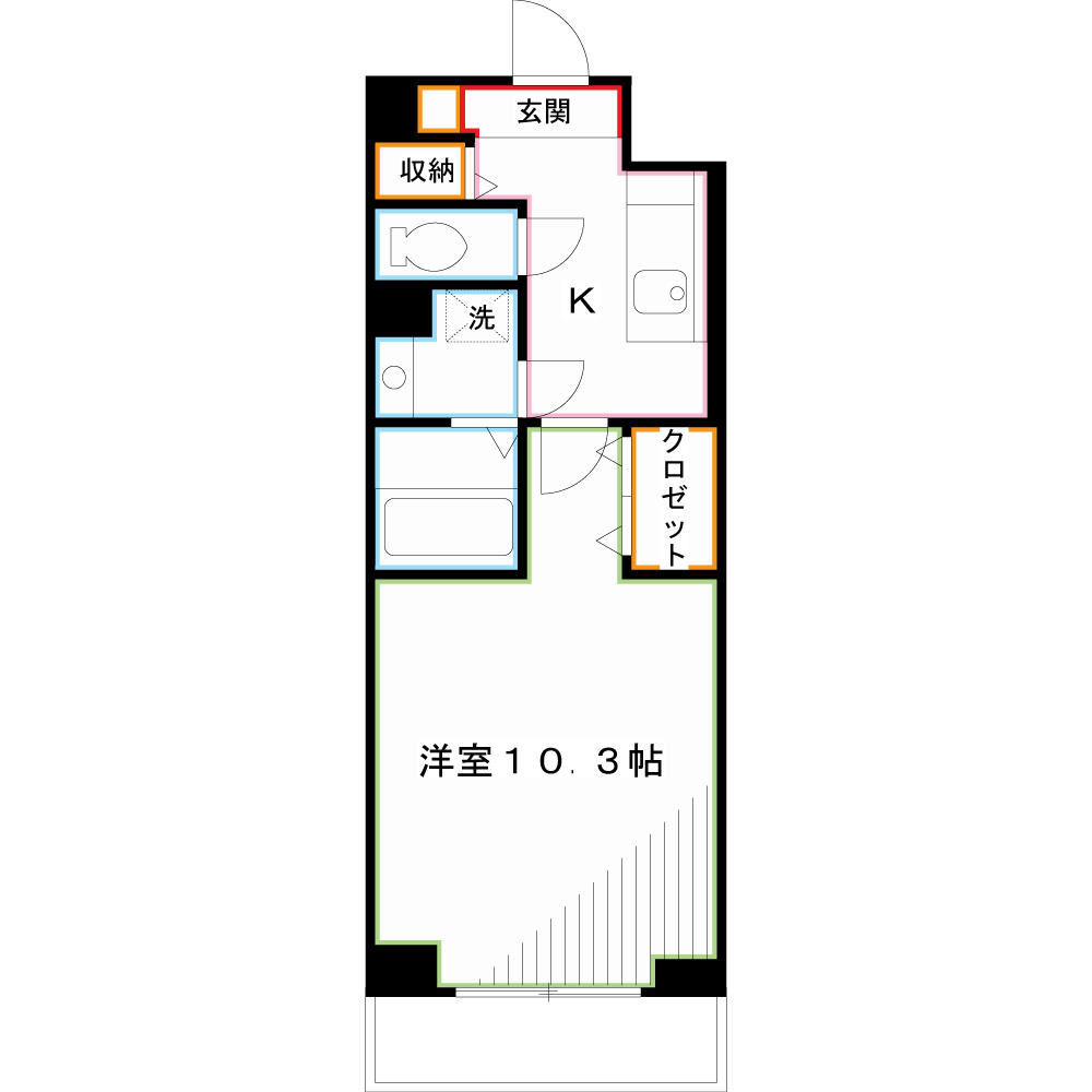 レジデンシア　ペルフェイタ 間取り