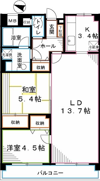 コーボック新小金井 間取り