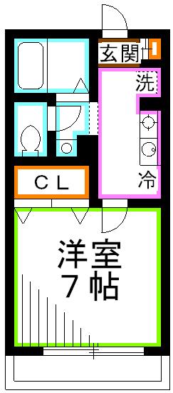  モンテローザ 間取り