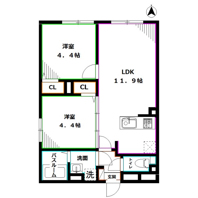 マリオン杉並 間取り