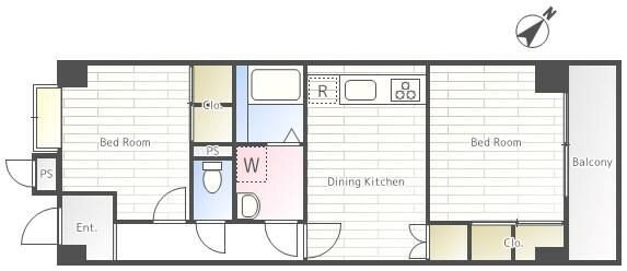 ルミエール中野 間取り