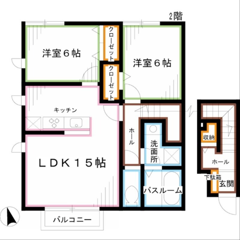 ディアコート 間取り
