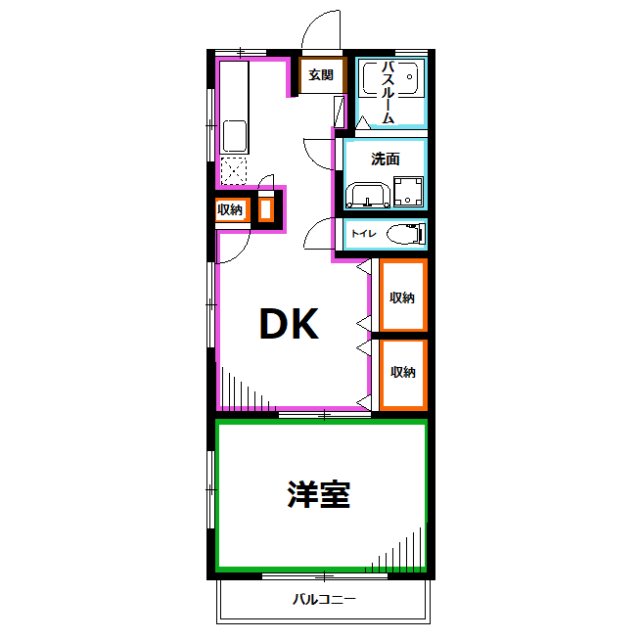 田中マンション 間取り