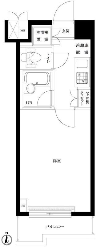 ルーブル中野ガーデン  間取り
