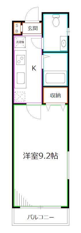 ピアコートTM武蔵関壱番館 間取り