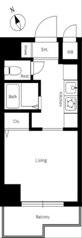 ジュエル荻窪弐番館 間取り