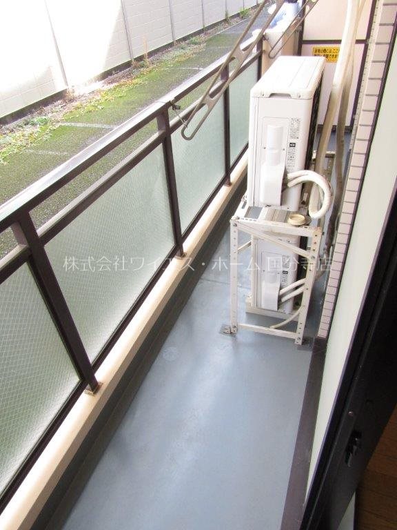 グランフォルム国立 ベランダ