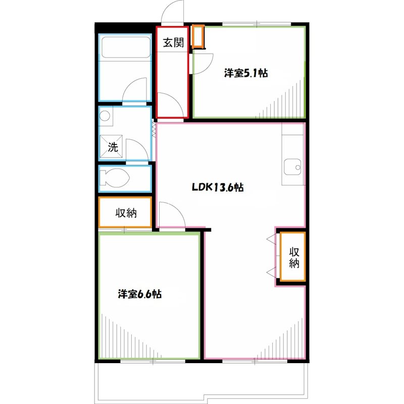 清水マンション 間取り