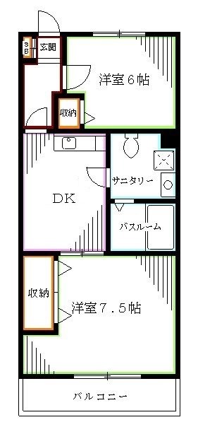 第１０シュベルニー   間取り