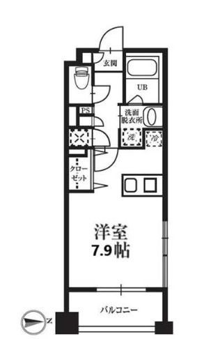 T's　garden高円寺 間取り
