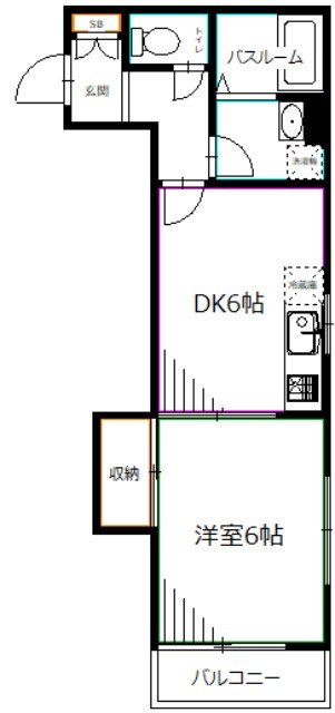 ダイヤステージ西荻窪 間取り