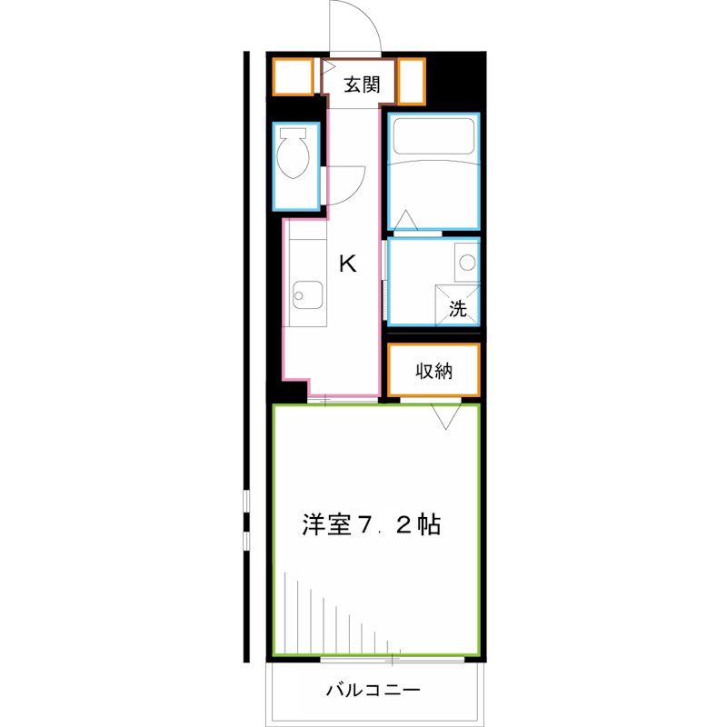 フィオーレ三鷹台 間取り