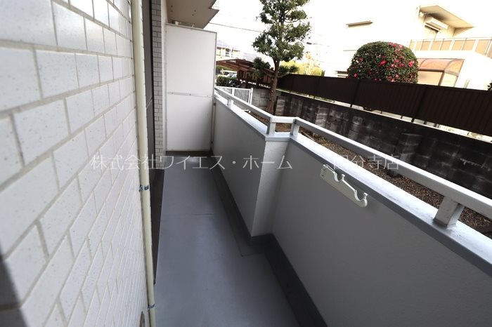 清水マンション ベランダ