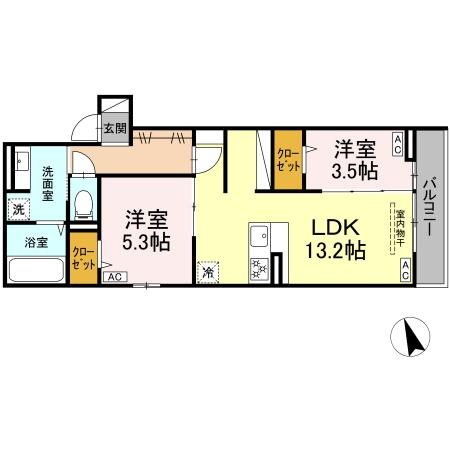 D-PRECIOUS武蔵野 間取り