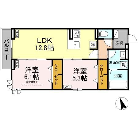 D-PRECIOUS武蔵野 間取り