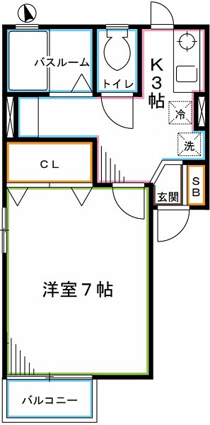 グロリアＡ棟 間取り