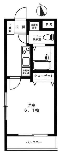 サザンパーク吉祥寺 間取り