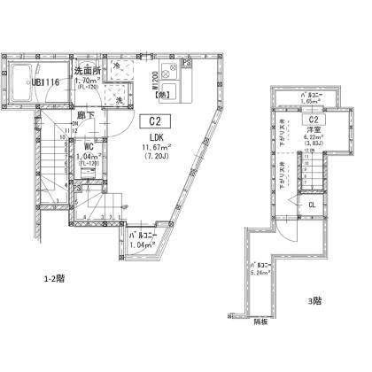 ＦＡＩＲ阿佐ヶ谷  間取り