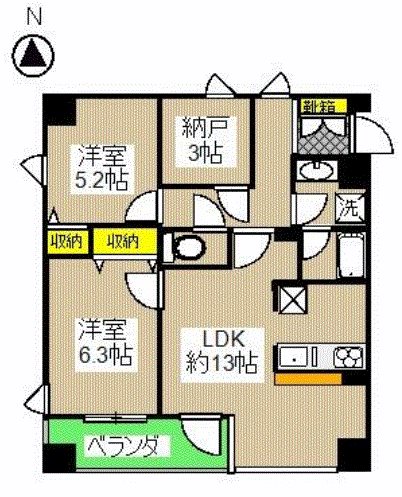 コルヌイエ北阿佐谷  間取り