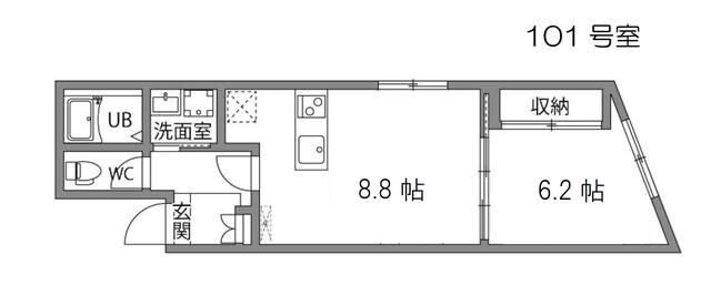 ドムフォレント荻窪 間取り