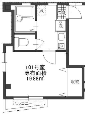 エルピア阿佐ヶ谷 間取り