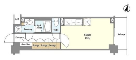 BLESS中野弥生町 間取り