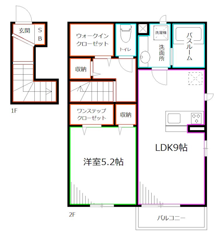 プランドール 間取り