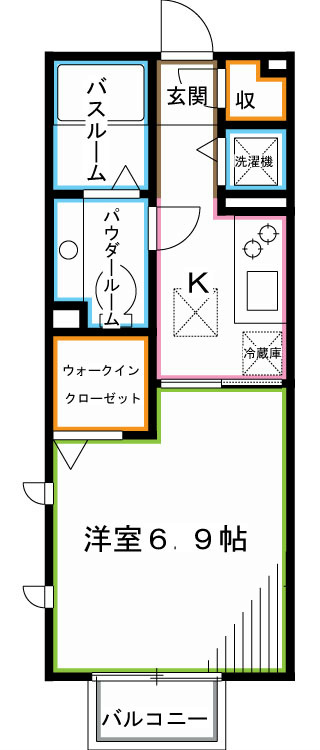 メゾン・ド・プランセス 間取り