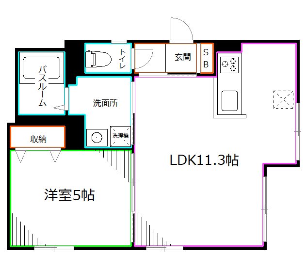 （仮称）杉並区阿佐谷北マンション 間取り