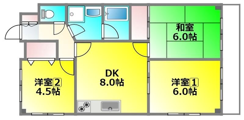 ビアーレ小金井 間取り