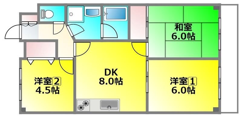 ビアーレ小金井 間取り