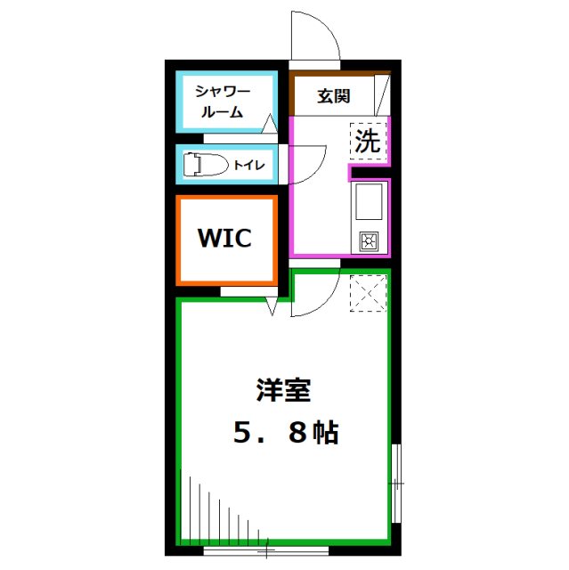 ヴィラ武蔵野村 間取り