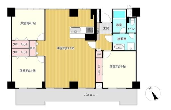 ルネ吉祥寺 間取り