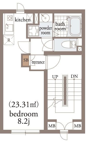 FABRIC三鷹 間取り