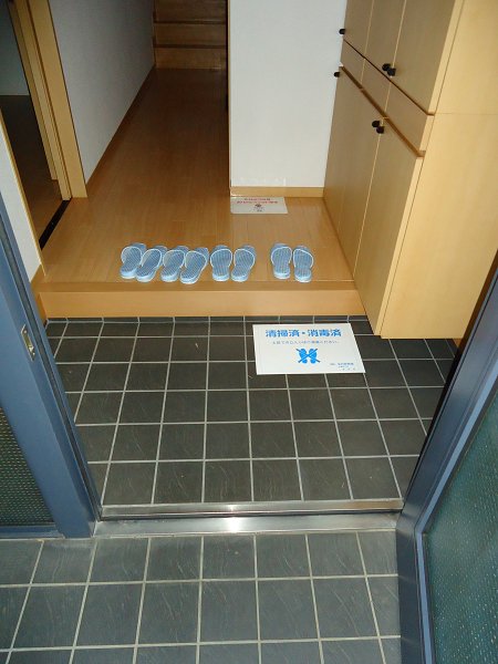 テラスハウス・ハナ  玄関