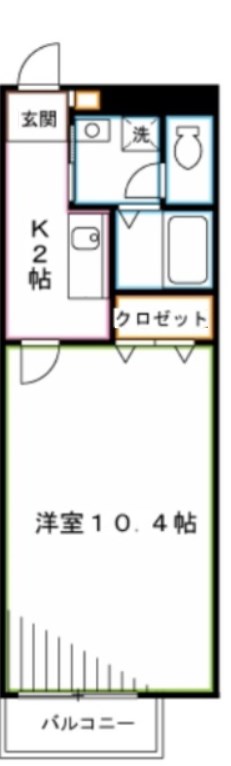 アンプルールフェールKOKI 間取り