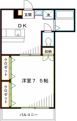 リーゾ・ヴィヴァーチェ 間取り