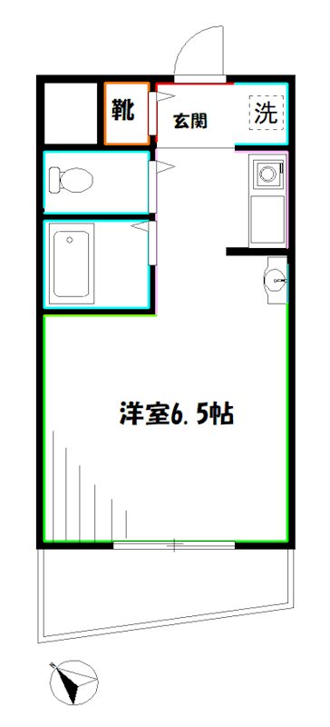 ライオンズマンション三鷹さくら通り 間取り