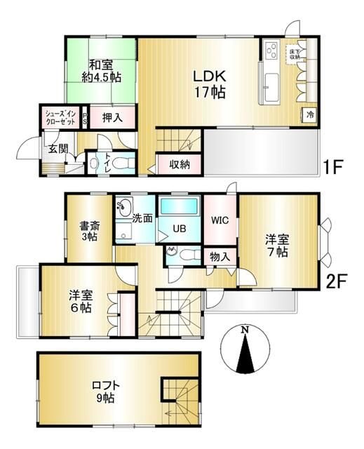 吉祥寺東町3丁目貸家 間取り