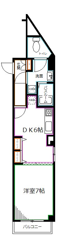 ぐらんぽると国立 間取り